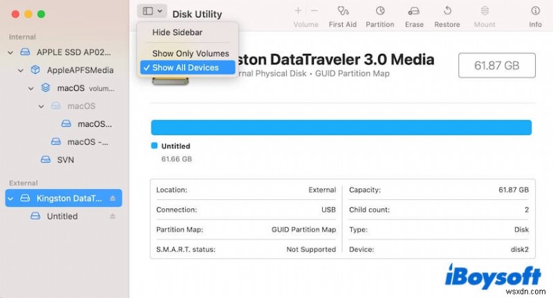 MacOS में बाहरी ड्राइव पर अनुमति त्रुटियों को ठीक करें