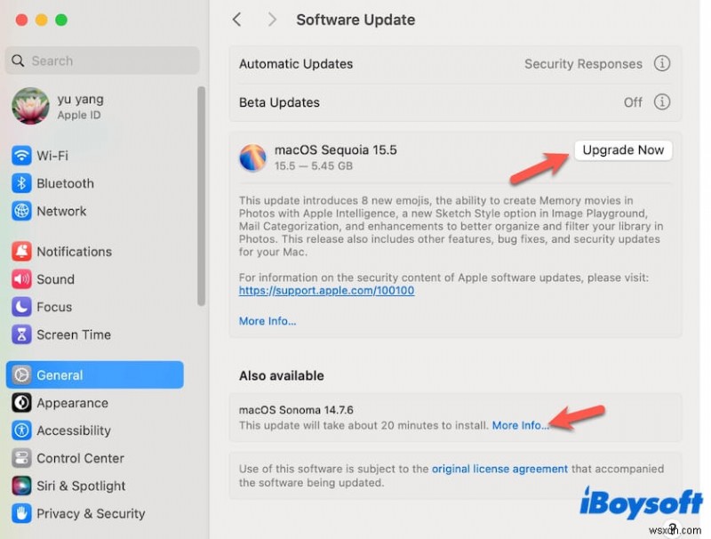 मुफ़्त आधिकारिक macOS अपडेट डाउनलोड - पूर्ण संस्करण डेटाबेस 