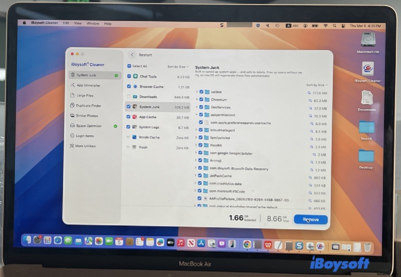 MacOS पर सिस्टम डेटा को कैसे सिकोड़ें और स्टोरेज स्पेस कैसे खाली करें 
