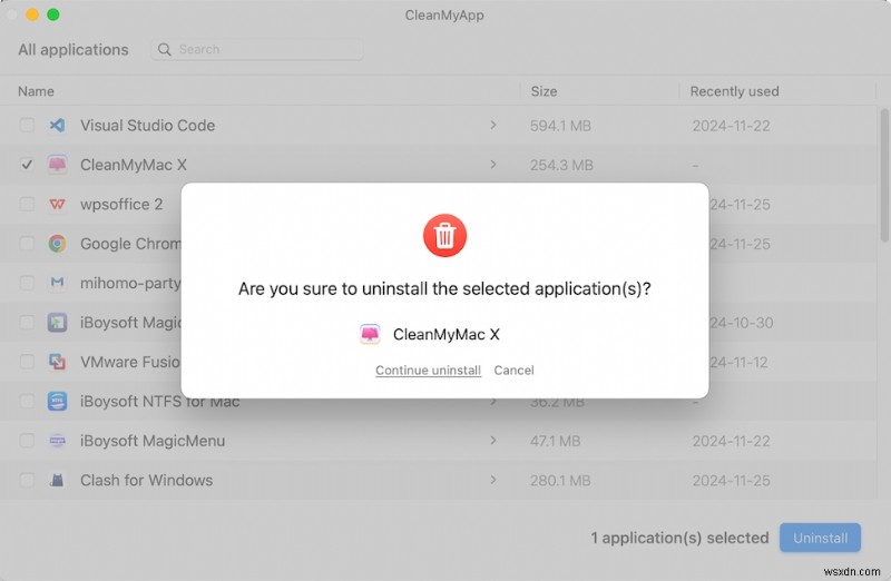 अपने मैक से CleanMyMac X/3 को सुरक्षित रूप से अनइंस्टॉल करने के लिए पूरी गाइड