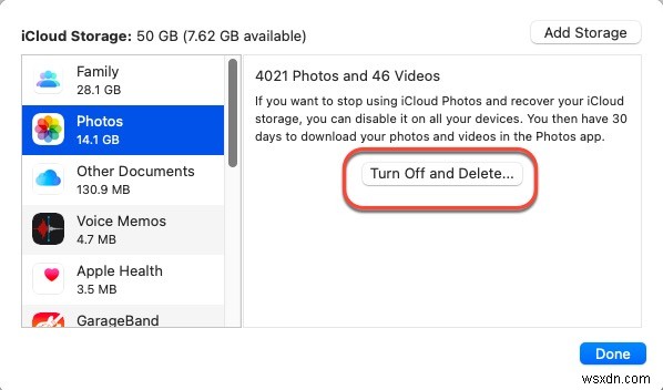 अपने Mac पर लगातार iCloud पूर्ण अधिसूचना का समाधान करें 