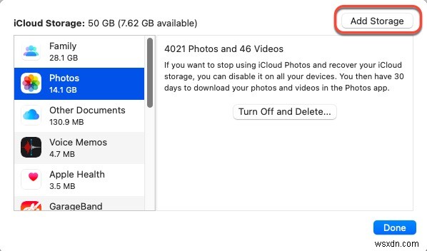 अपने Mac पर लगातार iCloud पूर्ण अधिसूचना का समाधान करें 