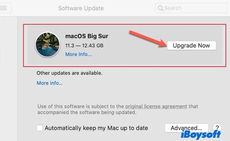 MacOS Catalina से BigSur में अपग्रेड करें:चरण-दर-चरण मार्गदर्शिका और समस्या निवारण