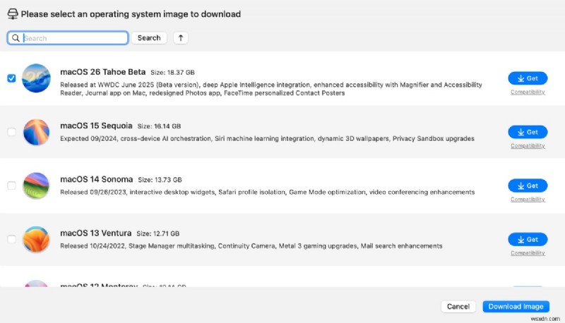 VMware और वर्चुअलबॉक्स के लिए मुफ़्त macOS 26 Tahoe Beta ISO - सुरक्षित और आसान इंस्टालेशन 