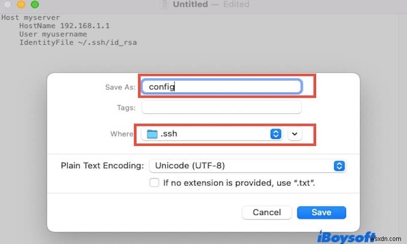 MacOS पर आसानी से SSH कॉन्फ़िग फ़ाइल बनाएं:चरण-दर-चरण मार्गदर्शिका