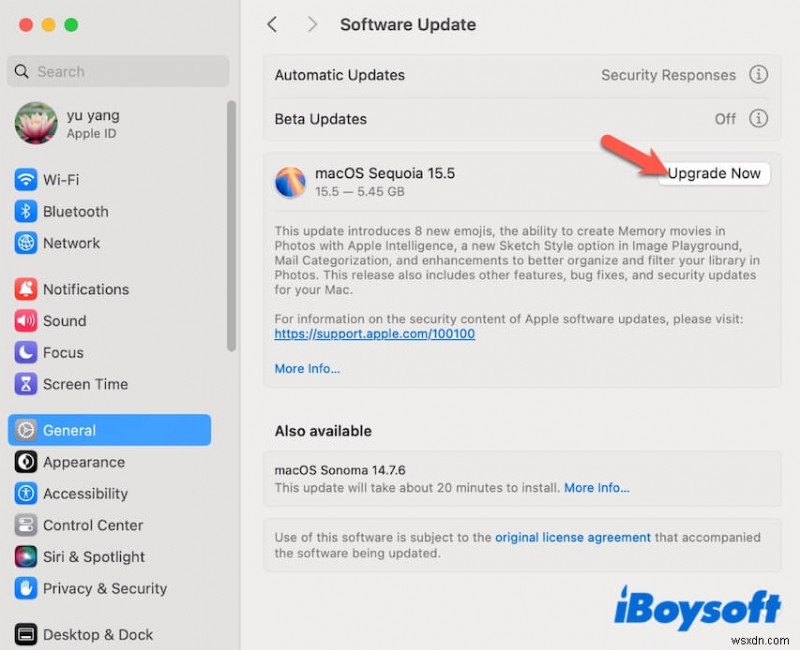 macOS Sequoia अपडेट - नवीनतम रिलीज़ और सभी पूर्व संस्करण