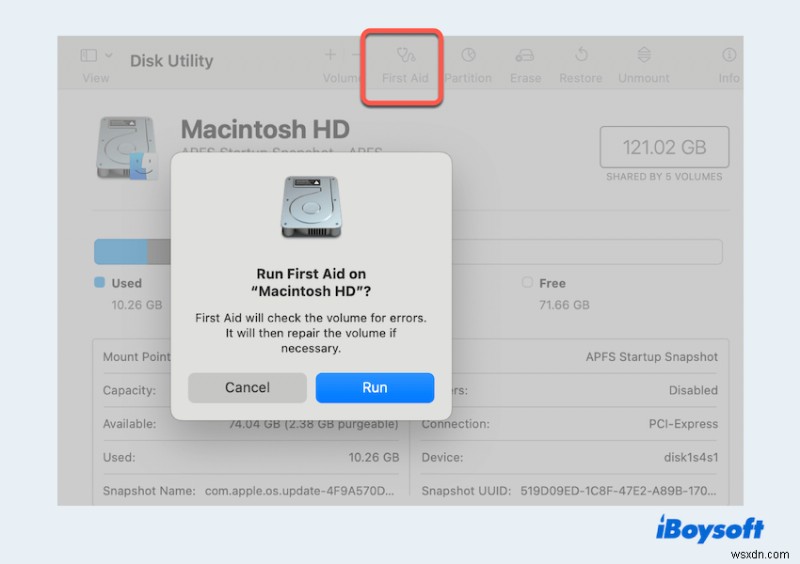 MacOS पर fsck_msdos को समझना:यह क्या है और इसे सुरक्षित रूप से कैसे ठीक करें