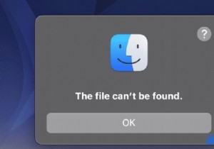 MacOS वेंचुरा और मोंटेरे पर  फ़ाइल नहीं मिल सकती  त्रुटि को ठीक करें 