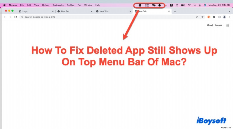 MacOS मेनू बार में मौजूद हटाए गए ऐप्स को ठीक करें - उन्हें स्थायी रूप से हटाने के सरल चरण 