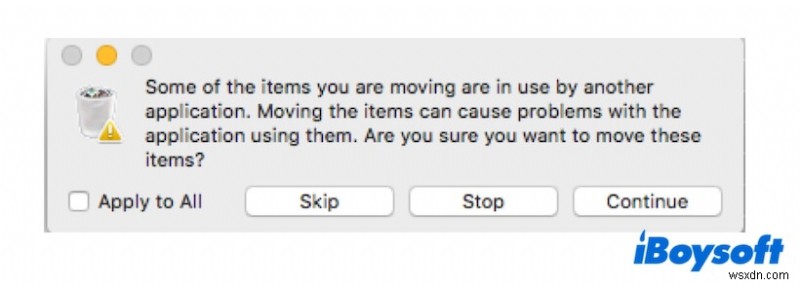 MacOS पर असफल एयरड्रॉप ट्रांसफर को कैसे हटाएं 