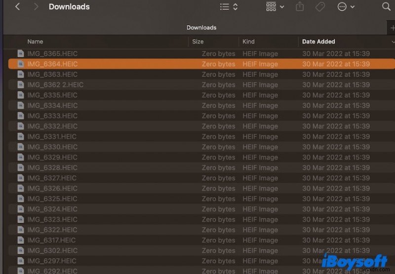MacOS पर असफल एयरड्रॉप ट्रांसफर को कैसे हटाएं 