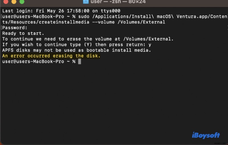 Mac/टर्मिनल/OCLP पर macOS बूटेबल USB इंस्टालर त्रुटियों को ठीक करना - चरण-दर-चरण मार्गदर्शिका 