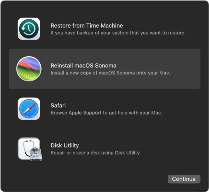 तैयार करने, डाउनलोड करने या इंस्टॉल करने में अटके हुए macOS Sequoia अपडेट का समाधान करें 