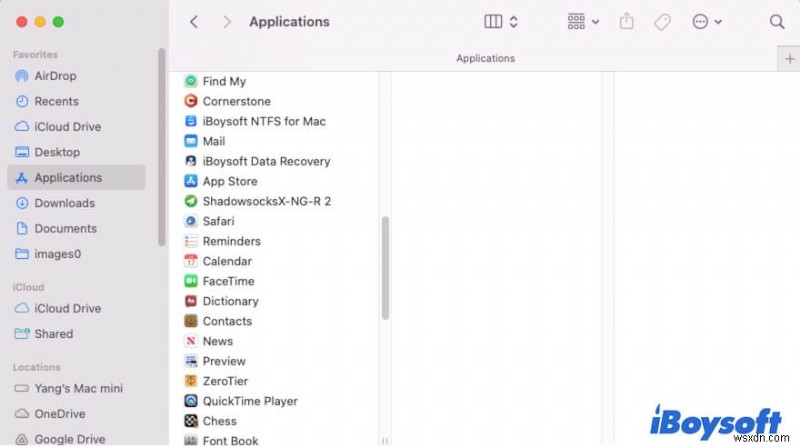 MacOS सोनोमा स्थापित करने के लिए  पर्याप्त स्थान नहीं  त्रुटि का समाधान करें 