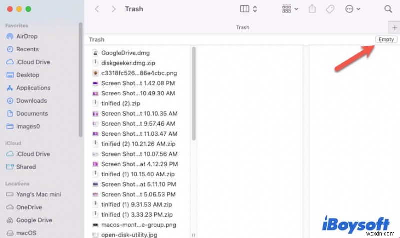 MacOS सोनोमा स्थापित करने के लिए  पर्याप्त स्थान नहीं  त्रुटि का समाधान करें 
