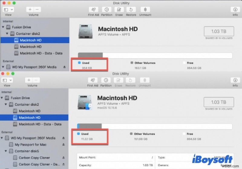MacOS रीइंस्टॉल के बाद डुप्लिकेट मैकिंटोश HD वॉल्यूम हटाएं - त्वरित सुधार गाइड 
