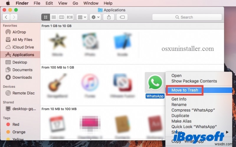 MacOS पर व्हाट्सएप को अनइंस्टॉल करने के लिए चरण-दर-चरण गाइड (पूर्ण निष्कासन) 
