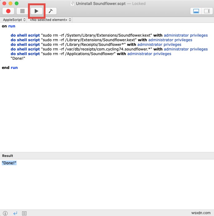 साउंडफ्लावर को सुरक्षित रूप से अनइंस्टॉल करें और macOS से साउंडफ्लावर.केक्स्ट को हटा दें 
