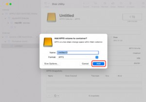 MacOS पर APFS वॉल्यूम एन्क्रिप्शन त्रुटि (-69596) का समाधान कैसे करें 