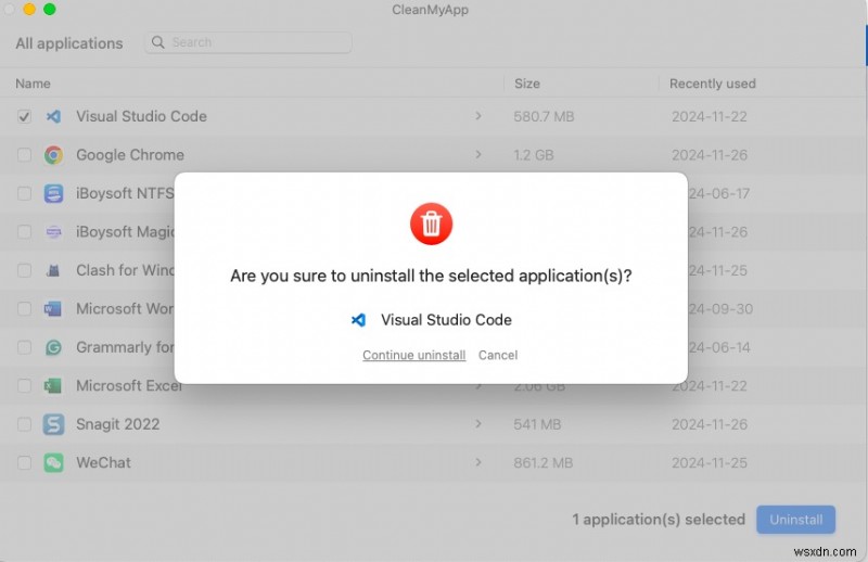 MacOS पर विज़ुअल स्टूडियो कोड को अनइंस्टॉल करने की पूरी गाइड 