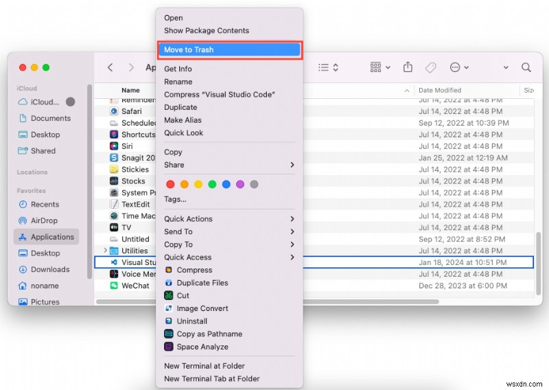 MacOS पर विज़ुअल स्टूडियो कोड को अनइंस्टॉल करने की पूरी गाइड 