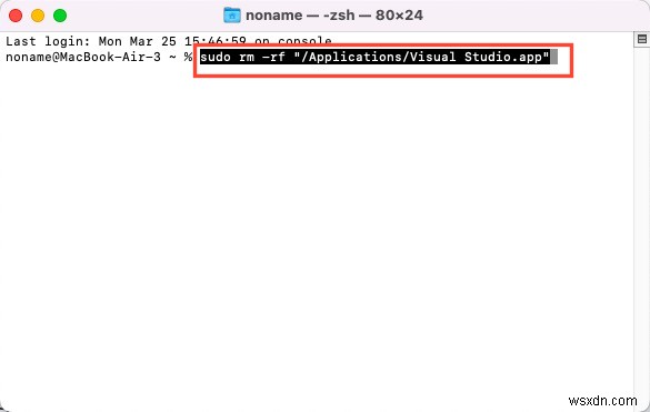 MacOS पर विज़ुअल स्टूडियो कोड को अनइंस्टॉल करने की पूरी गाइड 
