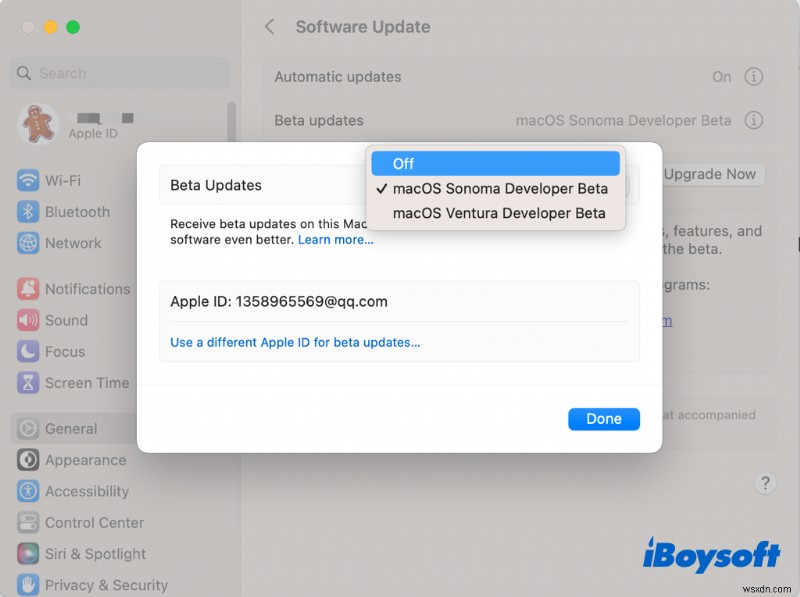MacOS सोनोमा बीटा से स्थिर सार्वजनिक रिलीज़ पर कैसे वापस लौटें 