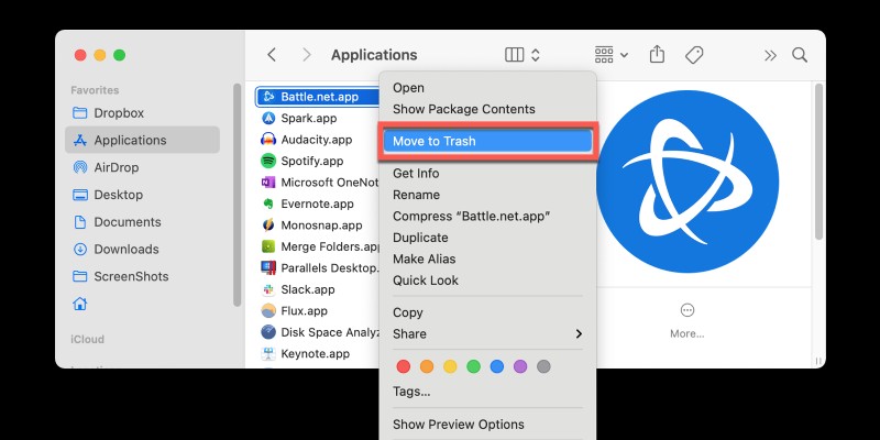 अपने Mac से Battle.net को पूरी तरह से हटाएँ - चरण-दर-चरण मार्गदर्शिका 