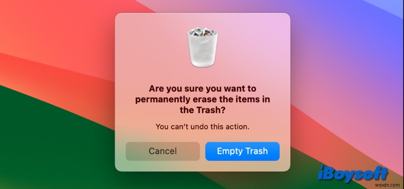 MacOS पर फ़ाइलों को स्थायी रूप से हटाने के सात विश्वसनीय तरीके 