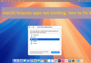 MacOS Sequoia ऐप विफलताओं का समाधान करें:चरण-दर-चरण समाधान 