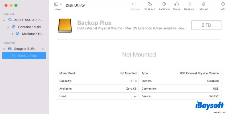 MacOS Sequoia पर बाहरी हार्ड ड्राइव माउंटिंग समस्याओं का समाधान करें - त्वरित और विश्वसनीय समाधान 