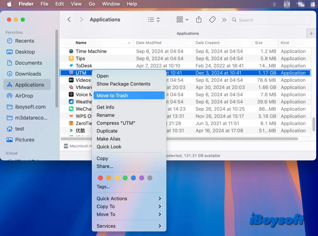 MacOS पर UTM को पूरी तरह से अनइंस्टॉल करें - चरण-दर-चरण मार्गदर्शिका (कोई फ़ाइल नहीं बची) 