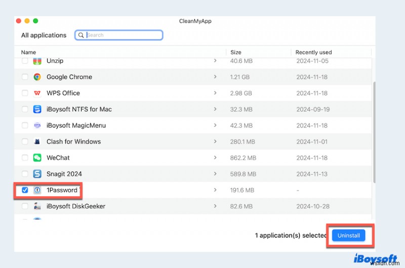 MacOS पर 1 पासवर्ड को अनइंस्टॉल करने की पूरी गाइड:चरण-दर-चरण साफ़ निष्कासन