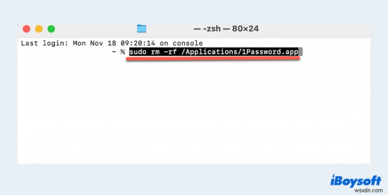 MacOS पर 1 पासवर्ड को अनइंस्टॉल करने की पूरी गाइड:चरण-दर-चरण साफ़ निष्कासन