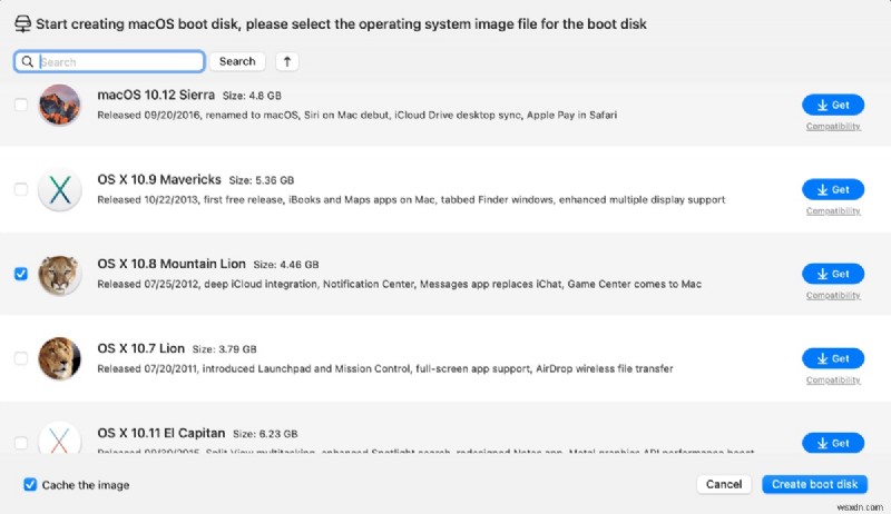 मुफ़्त macOS 10.8 माउंटेन लायन इंस्टालर - DMG और ISO डाउनलोड 