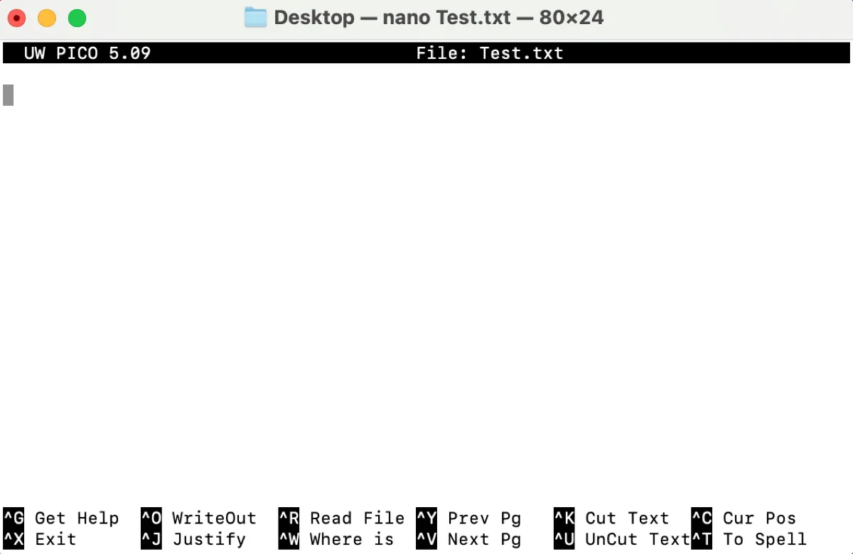 MacOS टर्मिनल पर कोई भी फ़ाइल बनाएं और संपादित करें:एक संपूर्ण चरण-दर-चरण मार्गदर्शिका 
