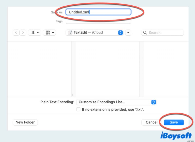 MacOS पर XML फ़ाइलें बनाने के लिए चरण-दर-चरण मार्गदर्शिका 