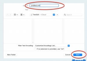 MacOS पर XML फ़ाइलें बनाने के लिए चरण-दर-चरण मार्गदर्शिका 