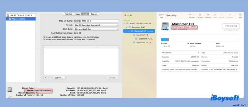 MacOS को पुनः इंस्टॉल करते समय  डिस्क को Mac OS एक्सटेंडेड (जर्नलेड) के रूप में स्वरूपित नहीं किया गया  त्रुटि का समाधान करें 