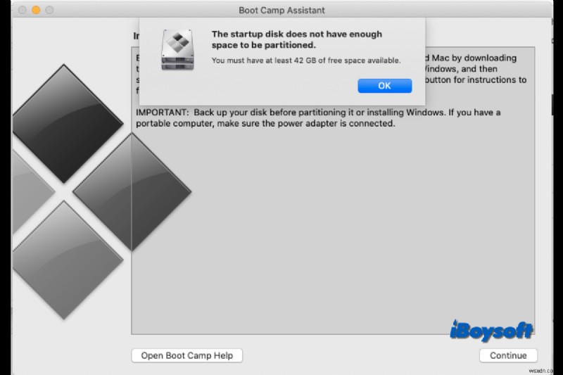 स्थान उपलब्ध होने पर भी macOS पर  डिस्क पूर्ण  त्रुटियों का समाधान करें 