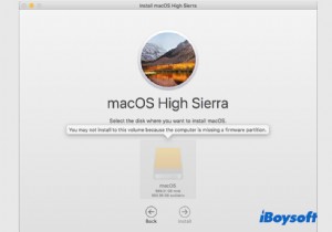 MacOS इंस्टालेशन के दौरान  कंप्यूटर में फ़र्मवेयर पार्टीशन नहीं है  त्रुटि को कैसे ठीक करें 