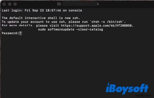 निःशुल्क स्टोरेज के लिए macOS अपडेट पैकेज को सुरक्षित रूप से हटाएँ 