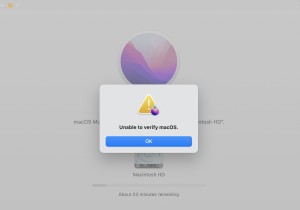 MacOS वेंचुरा सत्यापन त्रुटियों का समाधान करें: सत्यापित नहीं किया जा सका  और  macOS सत्यापित करने में असमर्थ  