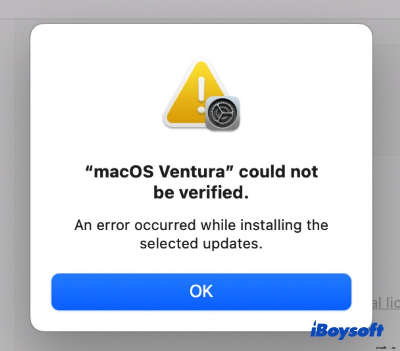 MacOS वेंचुरा सत्यापन त्रुटियों का समाधान करें: सत्यापित नहीं किया जा सका  और  macOS सत्यापित करने में असमर्थ  