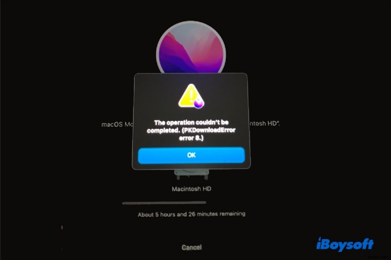  PKDownloadError 8  macOS इंस्टालेशन समस्या को कैसे ठीक करें 