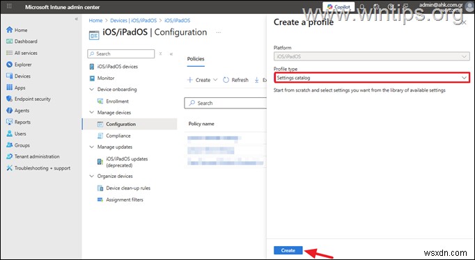 Microsoft Intune में iOS उपकरणों के लिए DDM अद्यतन नीति स्थापित करने के लिए चरण-दर-चरण मार्गदर्शिका 
