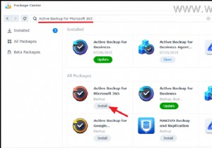 निःशुल्क मार्गदर्शिका:सक्रिय बैकअप का उपयोग करके Microsoft 365 डेटा को Synology NAS में सुरक्षित रूप से बैकअप करें 