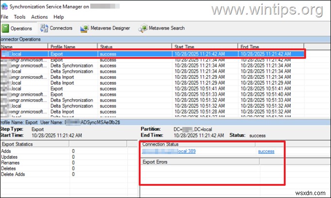 Azure AD कनेक्ट निर्यात अनुमति त्रुटि 8344 का समाधान करें - चरण-दर-चरण मार्गदर्शिका 