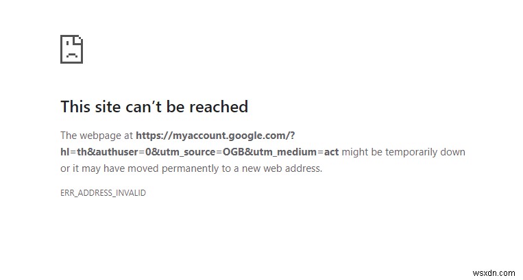 ERR_ADDRESS_INVALID ब्राउज़र त्रुटि को समझना और उसका समाधान करना 