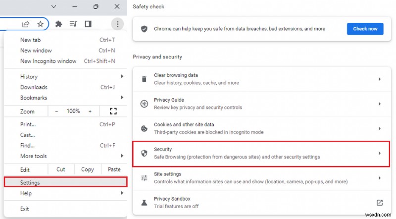 Chrome के वायरस का पता लगाना सुरक्षित रूप से अक्षम करें:चरण-दर-चरण मार्गदर्शिका 